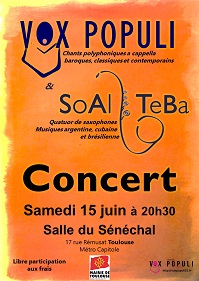 Affiche de concert